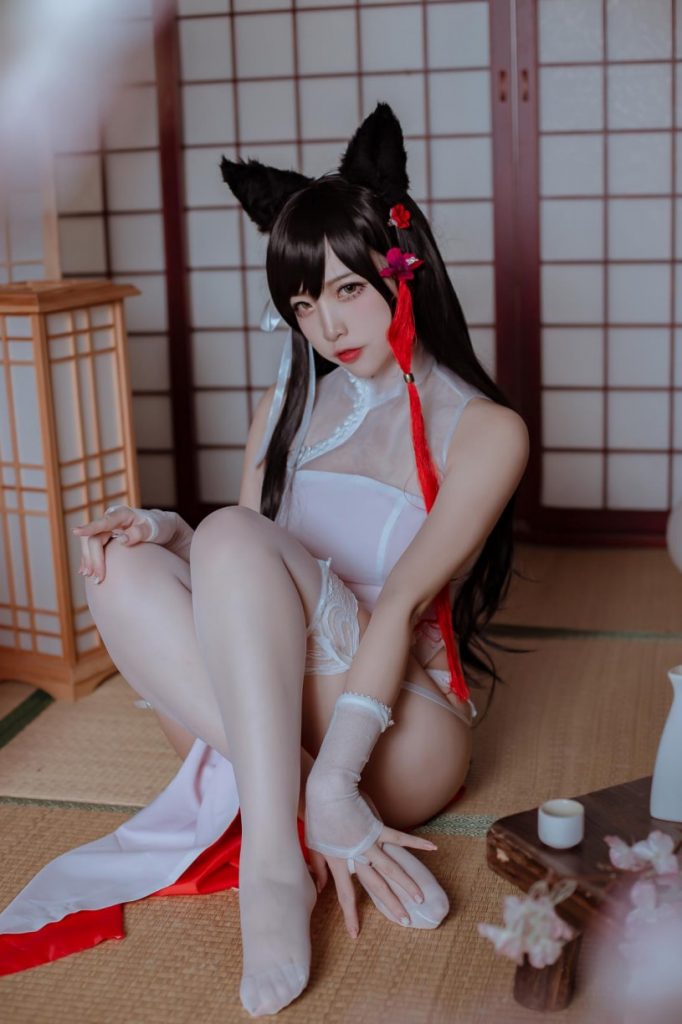 二佐Nisa – NO.196 犬之眷 碧蓝航线 爱宕 旗袍 [18P-204MB]-蜜桃啵啵